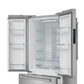 Gordon Ramsay by THOR Kitchen 30" 17.5 cu. ft. French Door Counter Depth Refrigerator with Ice Maker in Stainless Steel, RF3017FFD99