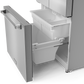 Gordon Ramsay by THOR Kitchen 30" 17.5 cu. ft. French Door Counter Depth Refrigerator with Ice Maker in Stainless Steel, RF3017FFD99