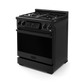 Gordon Ramsay by THOR Kitchen 30" 4.55 cu. ft. Professional Propane Gas Range with Tilt Panel Touch Control and Self-Clean in Matte Black, RSG30BLP