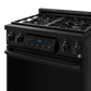 Gordon Ramsay by THOR Kitchen 30" 4.55 cu. ft. Professional Propane Gas Range with Tilt Panel Touch Control and Self-Clean in Matte Black, RSG30BLP