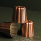 Mauviel 1830 M'PASSION Copper 4-Piece Copper Tinned Canele Mold Set