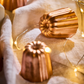 Mauviel 1830 M'PASSION Copper 4-Piece Copper Tinned Canele Mold Set