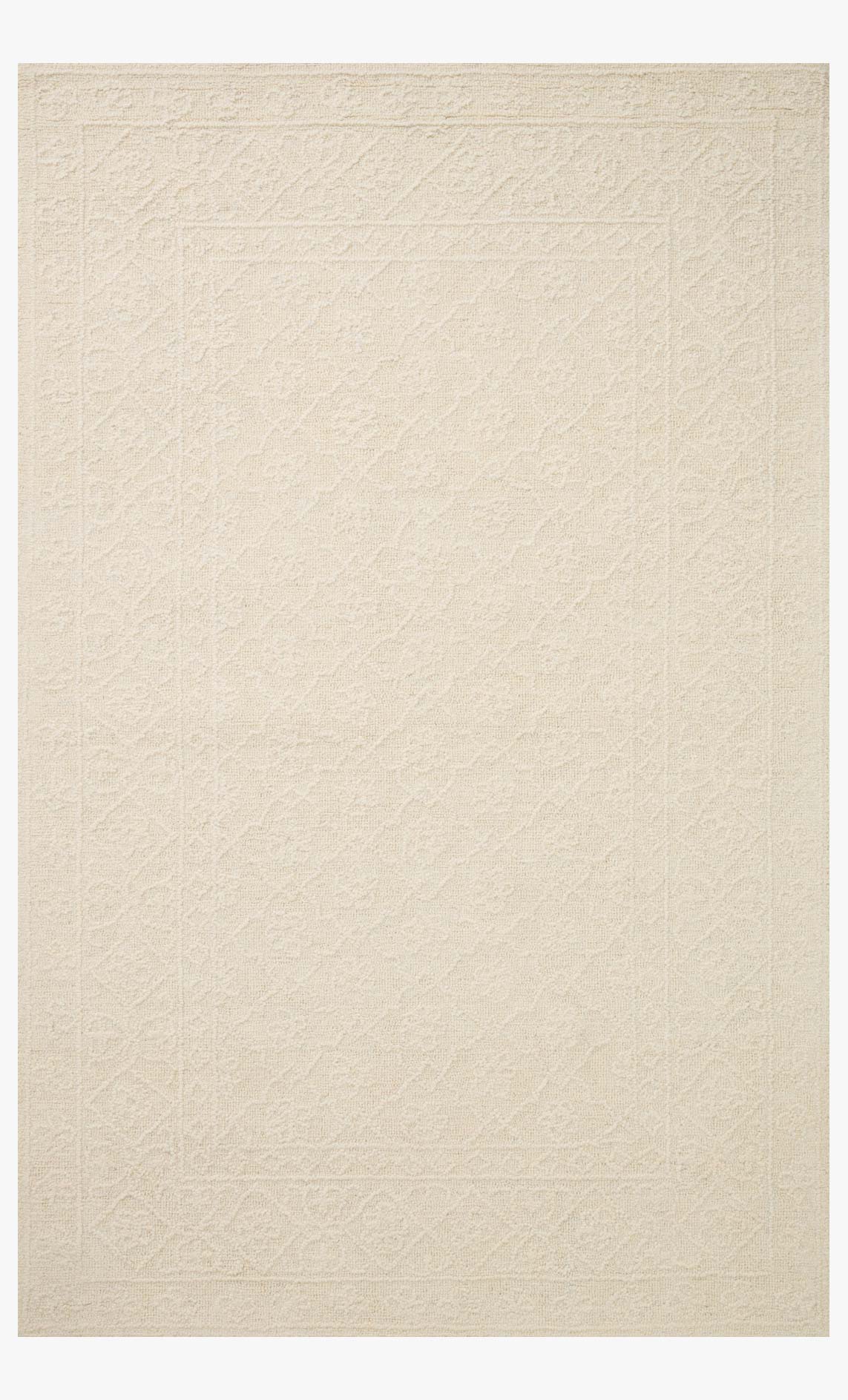 Loloi Cecelia CEC-01 Ivory / Ivory area rug - image 1