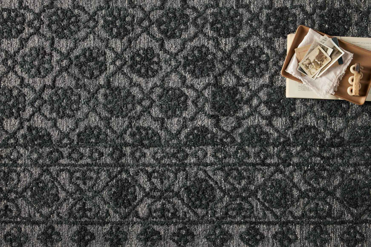 Loloi Cecelia CEC-01 Smoke / Dk. Grey area rug - image 2