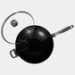 CHD Nonstick 12.5" Wok with Glass Lid