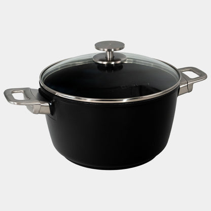 CHD Nonstick Stock Pot with Glass Lid