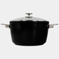 CHD Nonstick Stock Pot with Glass Lid