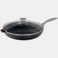 CHD Nonstick Fry Pan with Glass Lid