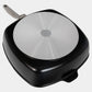 CHD Nonstick 11" x 11" Square Saute Pan with Glass Lid