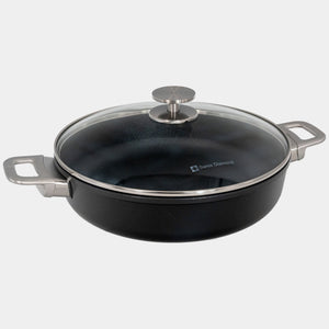 CHD Nonstick Sauteuse with Glass Lid