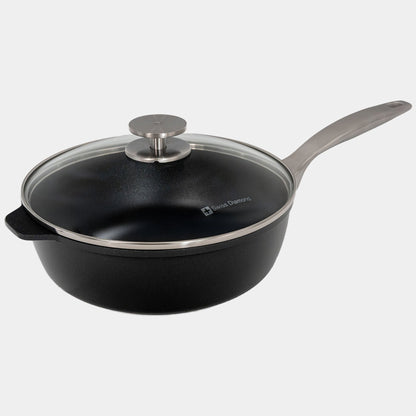 CHD Nonstick Saute Pan with Glass Lid
