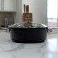 CHD Nonstick Braiser with Glass Lid