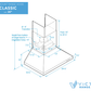 VICTORY Classic 30" 600 CFM Wall Mount Range Hood