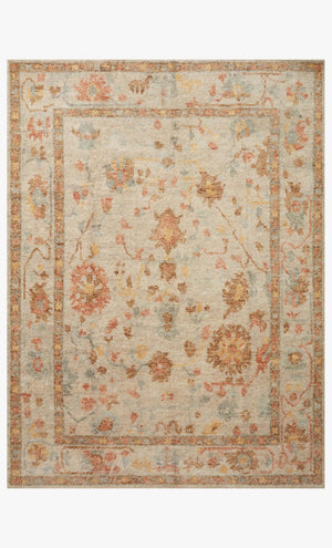 Loloi Clement CLM-01 Pebble / Multi area rug - image 1