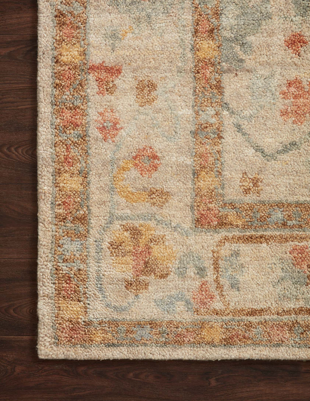 Loloi Clement CLM-01 Pebble / Multi area rug - image 3