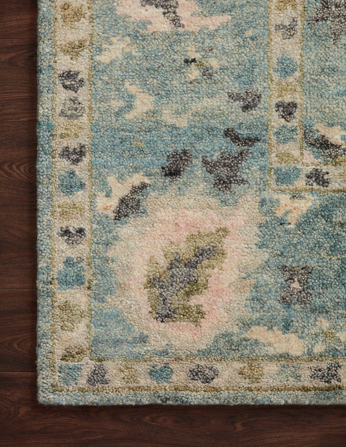 Loloi Clement CLM-04 Aqua / Multi area rug - image 3