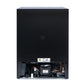 Cosmo 24" 48-Bottle Stainless Steel Single Zone Compressor Wine Cooler, COS-24BIWCS