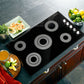 Cosmo 36" Electric Ceramic Glass Cooktop with 5 Burners and Dual Zone Elements, COS-365ECC