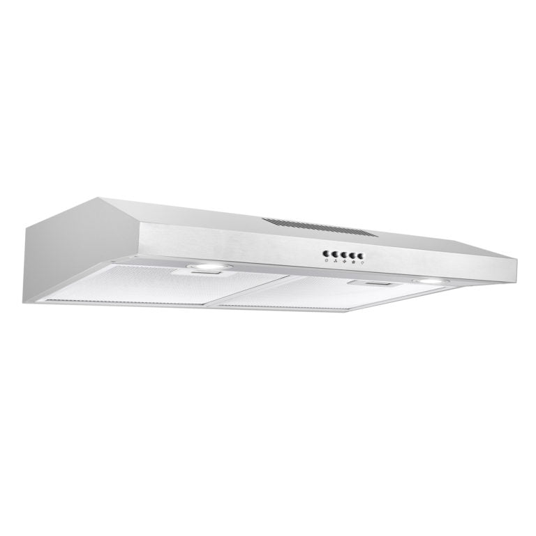 Cosmo 30" Convertible Under Cabinet Range Hood in Stainless Steel, COS-5U30