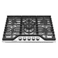 Cosmo Vista Collection 30-Inch Drop-In Gas Cooktop with 5 Sealed Burners, Wok Grate and Cast Iron Grates, Stainless Steel, COS-CTGV305SS