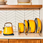 Caraway Deluxe Cookware Set in Marigold