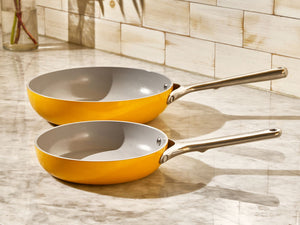 Caraway Fry Pan Duo in Marigold