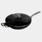 CXD PFAS Free Nonstick  Wok with Lid and Rack - 12.5" (32 cm), 5.3 QT (5 L)