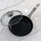 CXD PFAS Free Nonstick Fry Pan with Glass Lid