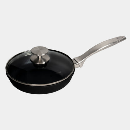 CXD PFAS Free Nonstick Fry Pan with Glass Lid