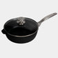 CXD PFAS Free Nonstick Saute Pan with Glass Lid