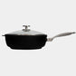 CXD PFAS Free Nonstick Saute Pan with Glass Lid