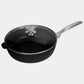 CXD PFAS Free Nonstick Saute Pan with Glass Lid