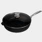 CXD PFAS Free Nonstick Saute Pan with Glass Lid