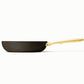 Caraway Fry Pan in Black with Gold Handle