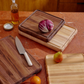 Caraway Prep & Serve Butcher Block Set