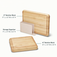 Caraway Prep & Serve Butcher Block Set