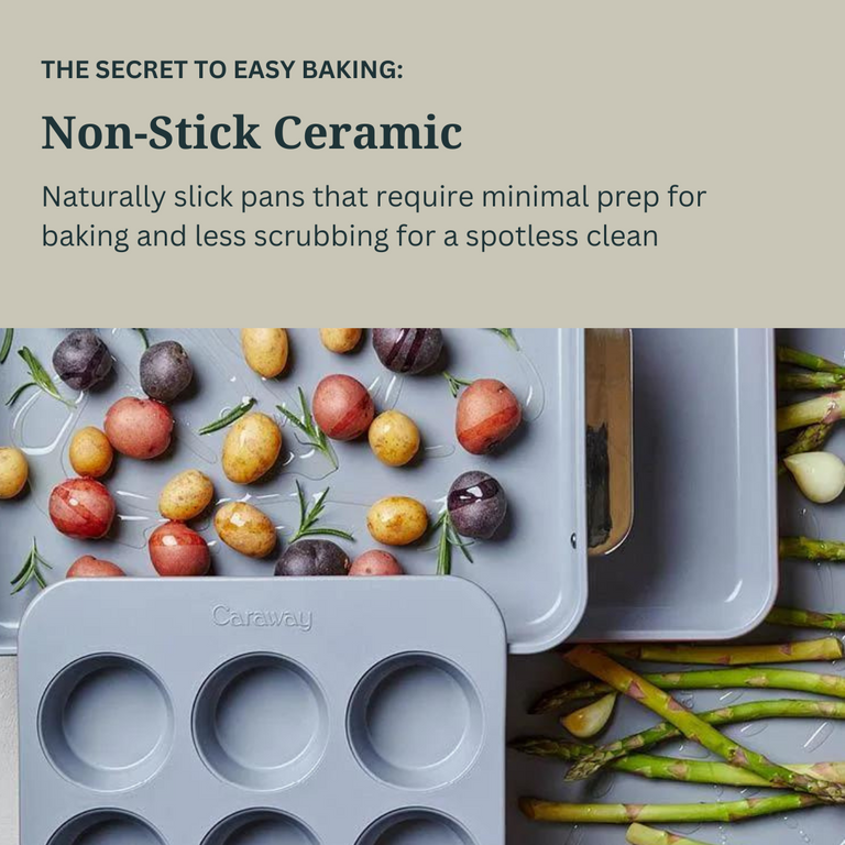 Caraway Non-Stick Ceramic Medium Baking Sheet - Slate