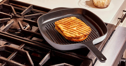 Caraway 10.5” Enameled Cast Iron Grill Pan