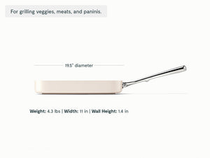 Caraway Square Grill Pan
