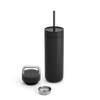 Fellow Carter 2-in-1 Chill Set (20 oz Carry, Cold lid w/ Straw) - Black Matte