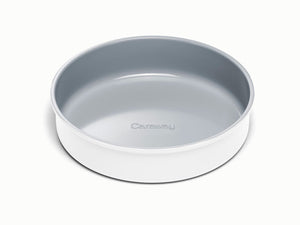 Caraway Circle Pan in White