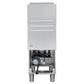 FORNO Commerciale Natural Gas Deep Fryer, 4 Burners, 120,000 BTU, 50lbs Oil Capacity, FCMGF0023