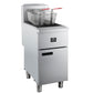 FORNO Commerciale Natural Gas Deep Fryer, 4 Burners, 120,000 BTU, 50lbs Oil Capacity, FCMGF0023