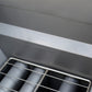 FORNO Commerciale Natural Gas Deep Fryer, 3 Burners, 90,000 BTU, 40lbs Oil Capacity, FCMGF0048
