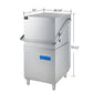 FORNO Commercial 28" Hood Dishwasher with 26L Tank Capacity, 3 Different Wash Cycles, High-Temperatures for Sanitation in Durable Stainless Steel, FCMDW0031