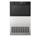 FORNO Commercial 18" Undercounter Ice Maker with 50kg (110 lbs) Daily Capacity, Air-Cooled, Built-In Filter and Dual Water Connection, FCMIM0017