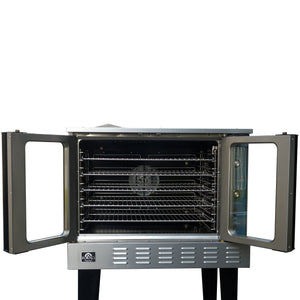FORNO Commercial Convection Gas Oven, 54,000 BTU, FCMCO0107-38