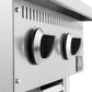 FORNO Commerciale 24" 2 Burner 60,000 BTU Gas Griddle, FCMGG0055-24