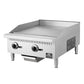 FORNO Commerciale 24" 2 Burner 60,000 BTU Gas Griddle, FCMGG0055-24