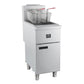 FORNO Commerciale Propane Gas Deep Fryer, 3 Burners, 90,000 BTU, 40lbs Oil Capacity, FCMGF0016